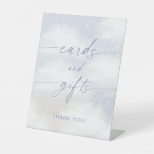 Auf Cloud 9 Karten Und Geschenke Sockelschild