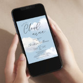 ☁️ ✨ auf Cloud 9 Kinderdusche Einladung ✨ ☁️