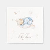 Auf Cloud Baby Dusche können wir Teddy Bear frühze Serviette (Vorderseite)