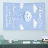 Auf Cloud Nine Baby Showwall Banner/Willkommenszei Banner (Messe)