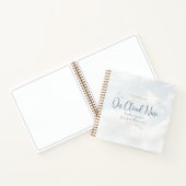 Auf Cloud Nine Elegant Brautparty Gästebuch Notizblock (Innenseite)