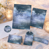 Auf Cloud Nine Wedding Einladung