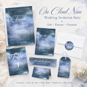 Auf Cloud Nine Wedding Einladung