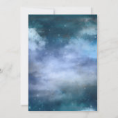 Auf Cloud Nine Wedding Einladung (Rückseite)