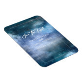 Auf Cloud Nine Wedding Magnet (Rechte Seite)