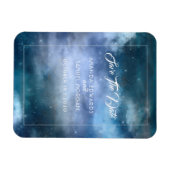 Auf Cloud Nine Wedding Magnet (Horizontal)