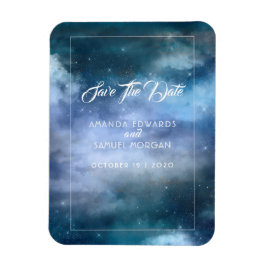 Auf Cloud Nine Wedding Magnet