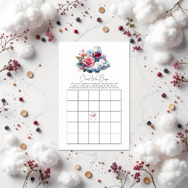 Auf Cloud Wine Brautparty Bingo Game