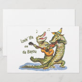 Auf da Bayou Briefpapier (Vorne/Hinten)