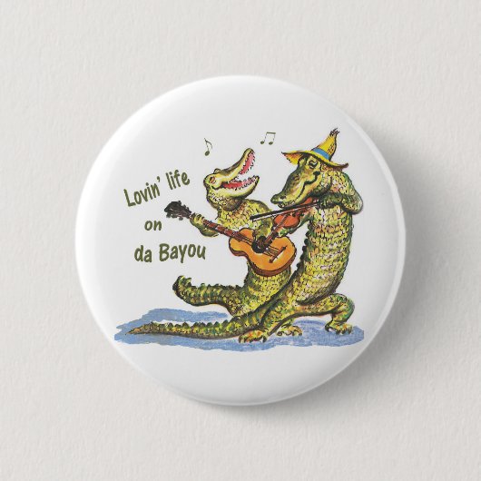 Auf da Bayou Button (Vorderseite)