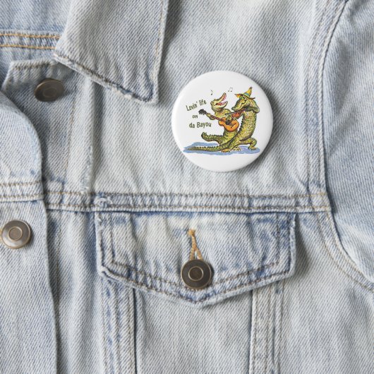 Auf da Bayou Button (Beispiel)