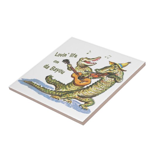 Auf da Bayou Fliese (Seite)