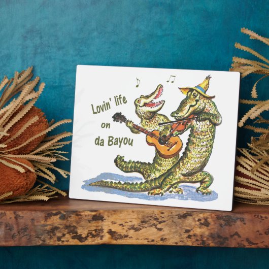 Auf da Bayou Fotoplatte (Seite)