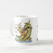 Auf da Bayou Kaffeetasse (Vorderseite Links)