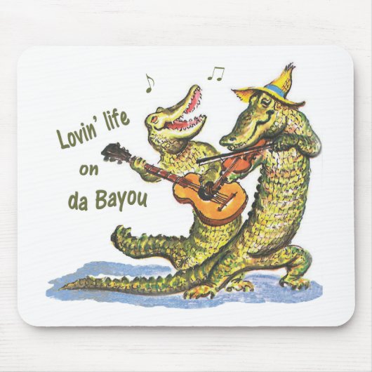 Auf da Bayou Mousepad (Vorne)