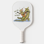 Auf da Bayou Pickleball Schläger (Rückseite)