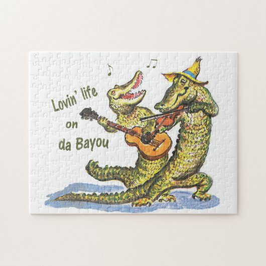 Auf da Bayou Puzzle (Horizontal)