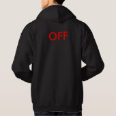 Auf dann weg hoodie (Rückseite)