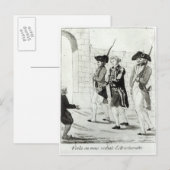 Auf das, was wir durch die postkarte (Vorne/Hinten)