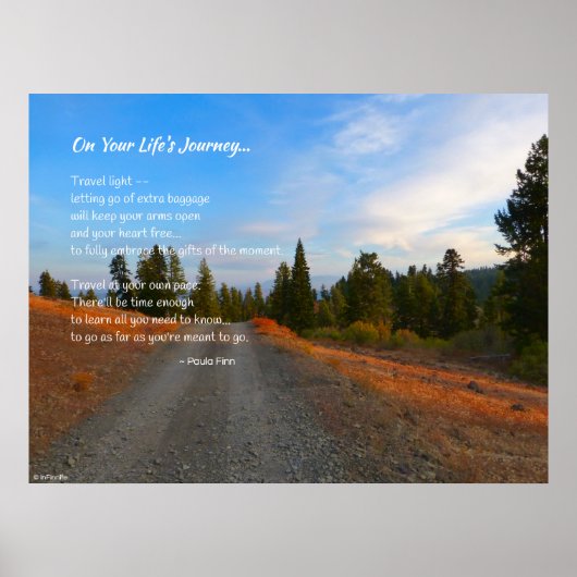 Auf deinem Lebensweg.. Poster (Vorne)