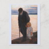 Auf dem Abend, Hugo Simberg Postkarte (Vorderseite)