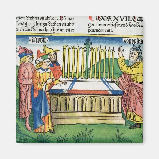 Auf dem Altar blühen die Nummern 17 1-11 von Aaron Magnet (Vorne)
