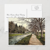 Auf dem Annan-Wasser Moffat, dem klassischen schot Postkarte (Vorne/Hinten)