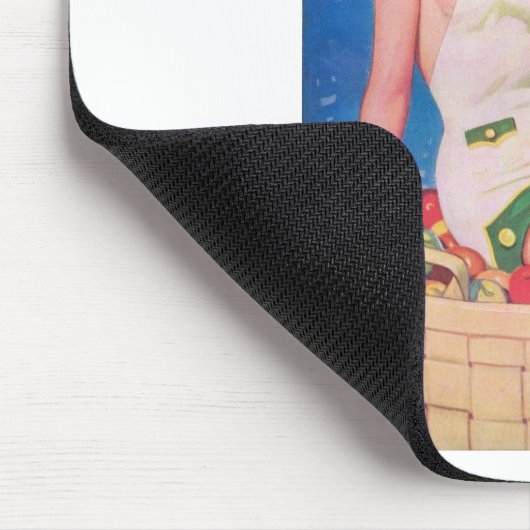 Auf dem Apple-Wagen Mousepad (Ecke)