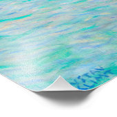 Auf dem Attersee durch Gustav Klimt Fotodruck (Ecke)