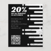 auf dem Automobillogo basierende Flyer (Hinten)