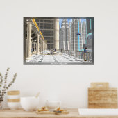 Auf dem Balkon Poster (Küche)