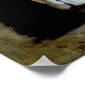 Auf dem Balkon von Berthe Morisot Poster (Ecke)