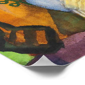 Auf dem Basar | Auguste Macke | Poster (Ecke)