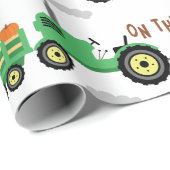 Auf dem Bauernhof Geschenkpapier (Rolleneckpunkt)