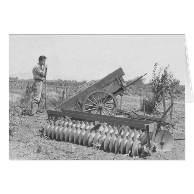 Auf dem Bauernhof in den 40er Jahren (Vorderseite (Horizontal))