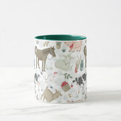 Auf dem Bauernhof Land Grüne Tasse (Zentrum)