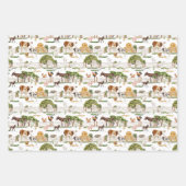 Auf dem Bauernhof - Tiere Geschenkpapier Set (Vorderseite 3)
