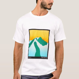 Auf dem Berg - Stephen Huneck T-Shirt