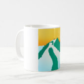 Auf dem Berg-Stephens Huneck Kaffeetasse (Vorderseite Links)