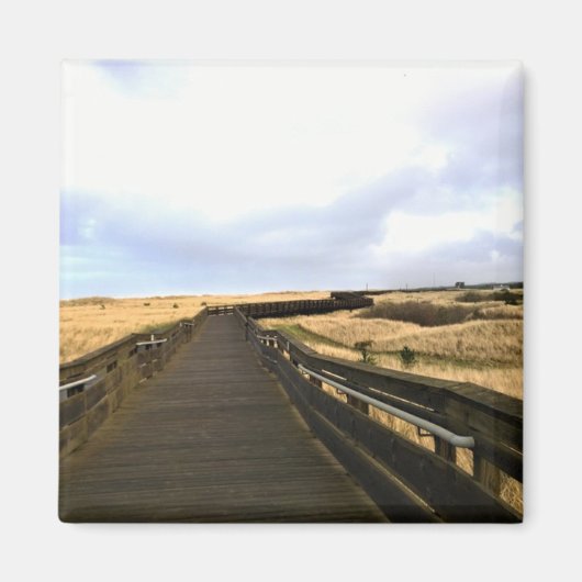 Auf dem Boardwalk, Long Beach, Washington Magnet (Vorne)