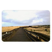 Auf dem Boardwalk, Long Beach, Washington Magnet (Horizontal)