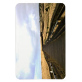 Auf dem Boardwalk, Long Beach, Washington Magnet (Vertikal)