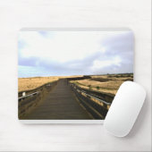 Auf dem Boardwalk, Long Beach, Washington Mousepad (Mit Mouse)