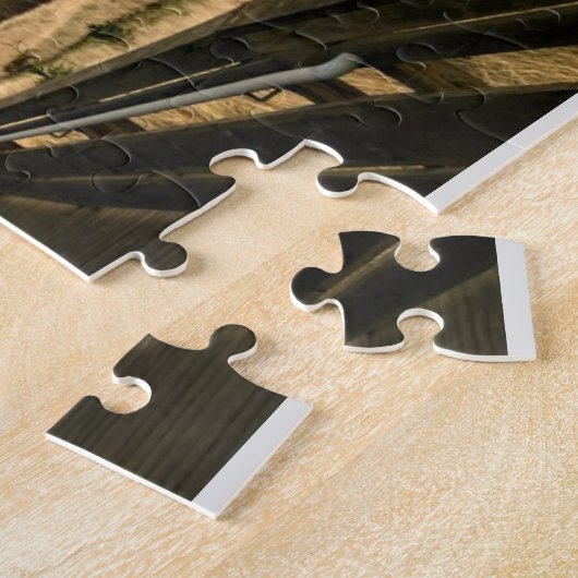 Auf dem Boardwalk, Long Beach, Washington Puzzle (Seite)