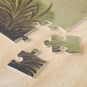 Auf dem Bodenpuzzle Stehender Vogel Puzzle (Seite)