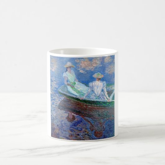 Auf dem Boot, Monet Kaffeetasse (Mittel)