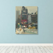 Auf dem Bürgersteig 2012 Leinwanddruck (Insitu (Holzboden))