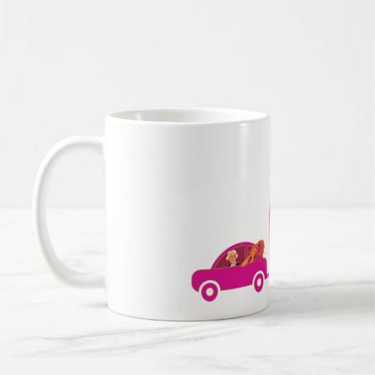 Auf dem Bus-Logo Kaffeetasse (Links)