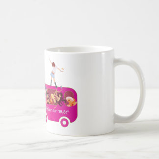 Auf dem Bus-Logo Kaffeetasse