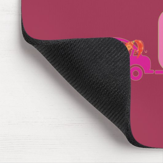 Auf dem Bus mousepad (Ecke)